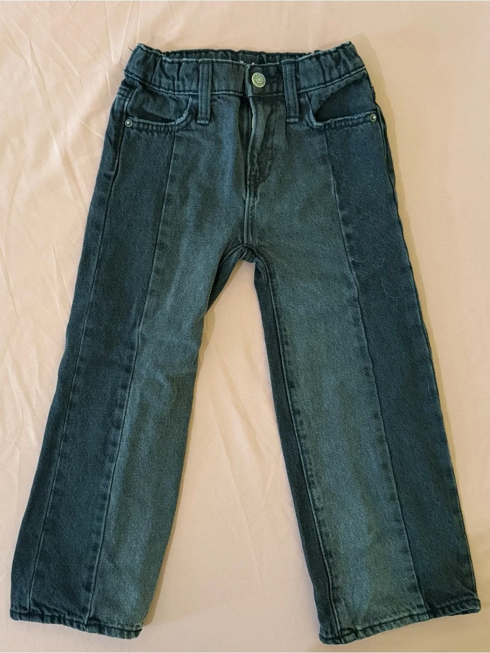 Old Navy Kids Dark Gray Pull-On Denim Leggings